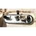 Бак стиральной машины со шкивом и тэном Indesit C00287242