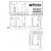 Программируемый контроллер EVCO EV3B23N7 230V 2Hp/8A/5A аналог ID974, 70х63х29мм