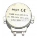 Мотор вращения тарелки СВЧ, AC220-240V, 4W; 2.5/3 R.P.M, шток-10мм