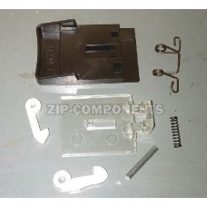 Ручка люка в сборе (Черная) Whirlpool 481949869162, 481949869837 Ardo 719003107