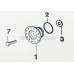 Суппорт под 203 подшипник с противоположной стороны шкива Electrolux Zanussi 4071430963 Оригинал